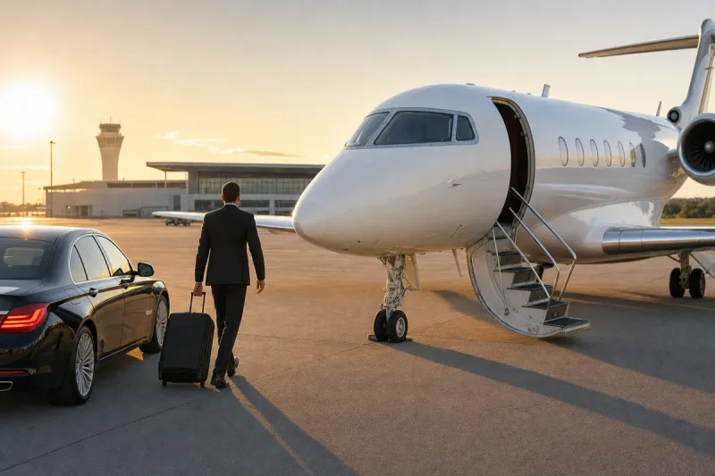 Business jet (file photo)