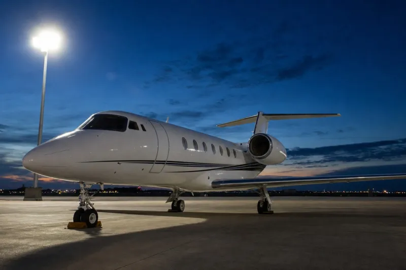 Business jet (file photo)