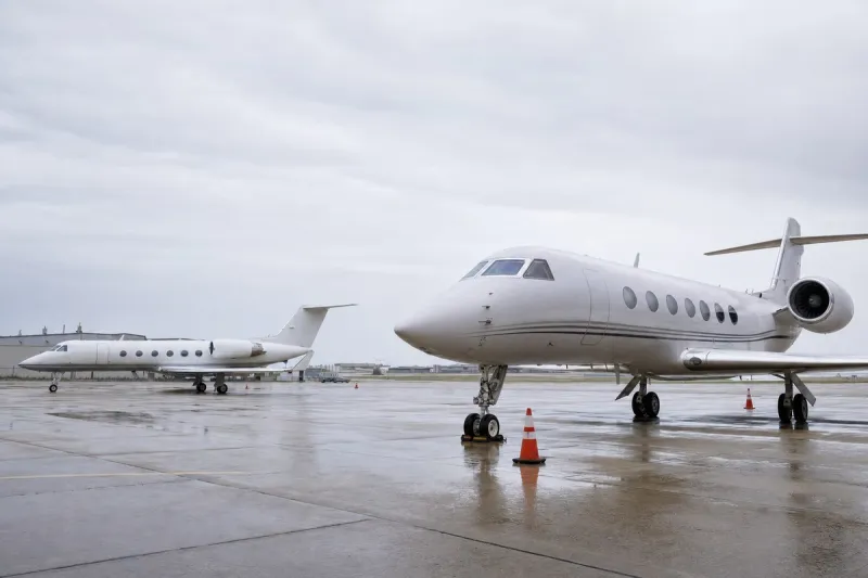 Business jet (file photo)