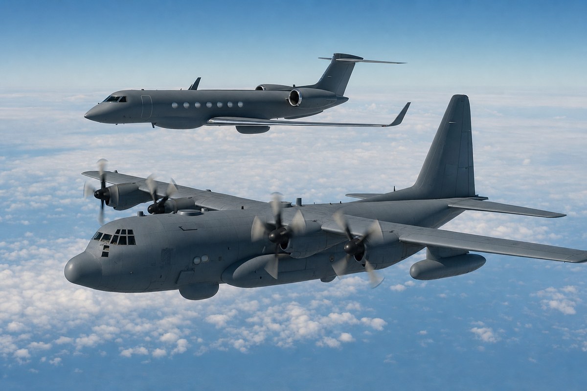 Last US Air Force EC-130H Compass Call completes final flight ahead of September retirement ceremony