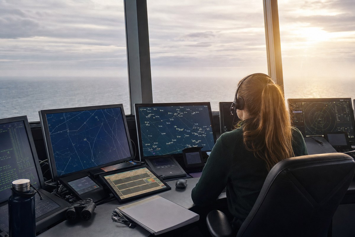 Lateral Deviations Account for 66% of North Atlantic Track Navigation Errors in 2025, Controllers Warn