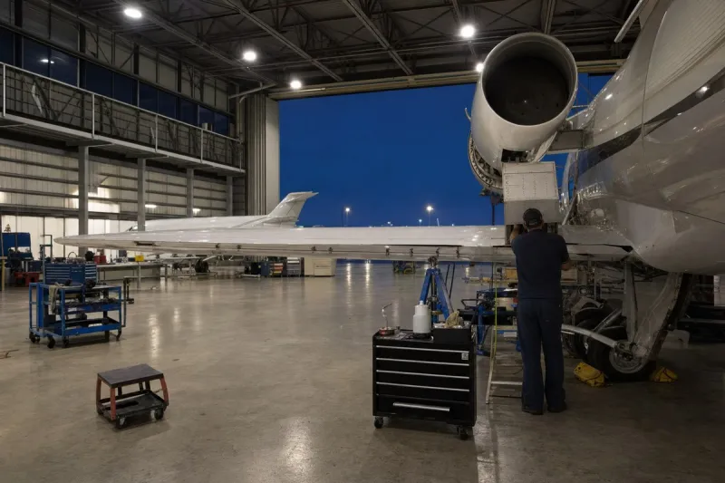 Business jet (file photo)