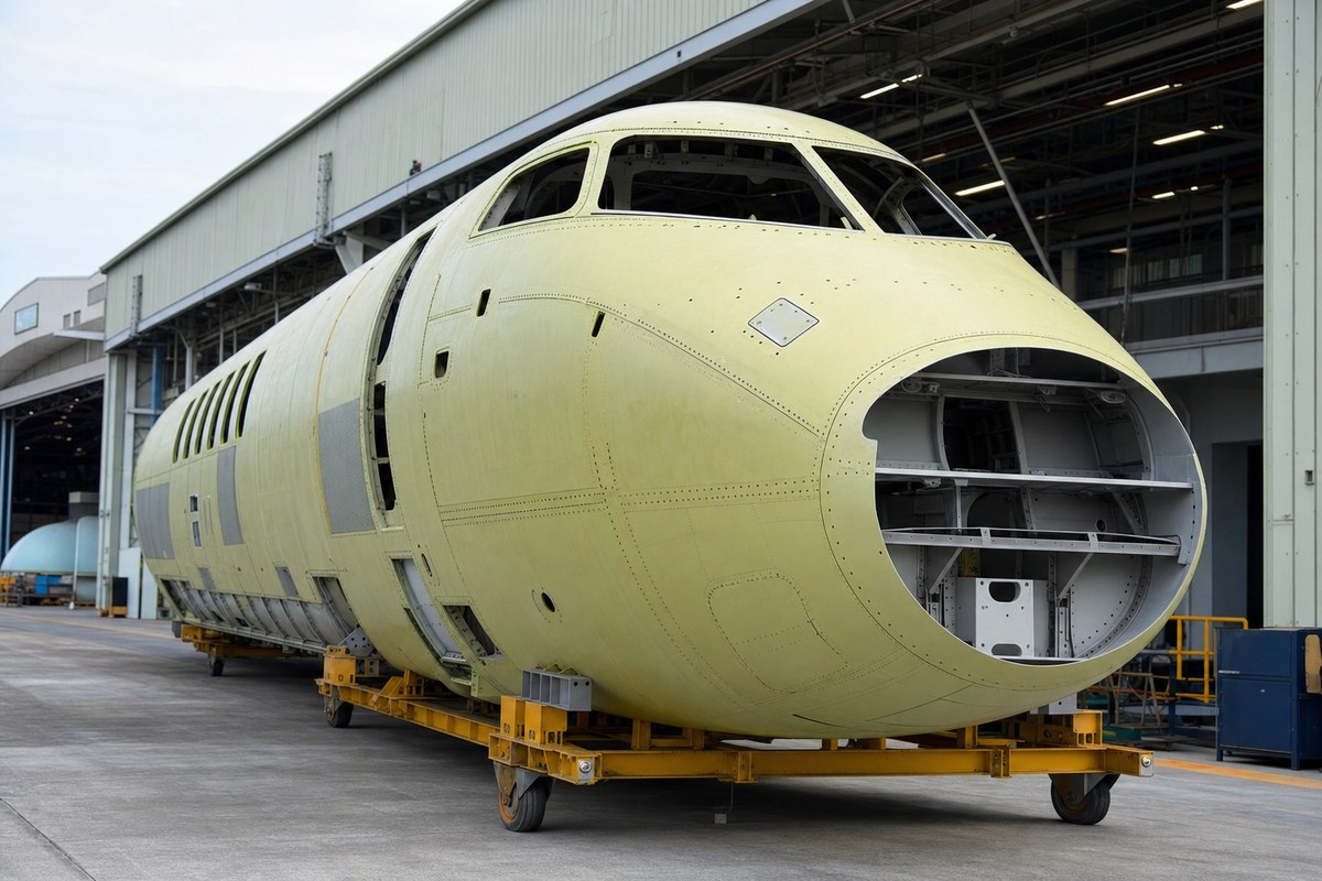 AIDC Signs 20-Year Contract with Bombardier for Challenger 3500 Forward Fuselage, Expanding Beyond Rear Fuselage Work It