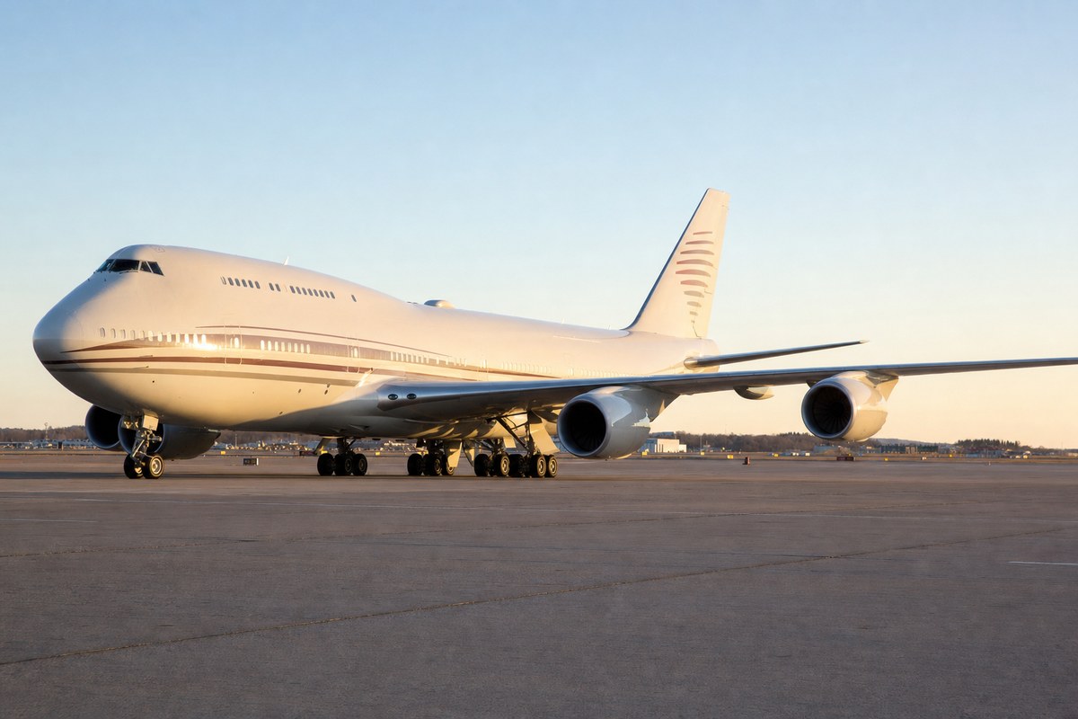 Qatar-Gifted Boeing 747-8 Presidential Aircraft to Make First Europe Trip as Trump Flies to Ireland on September 12