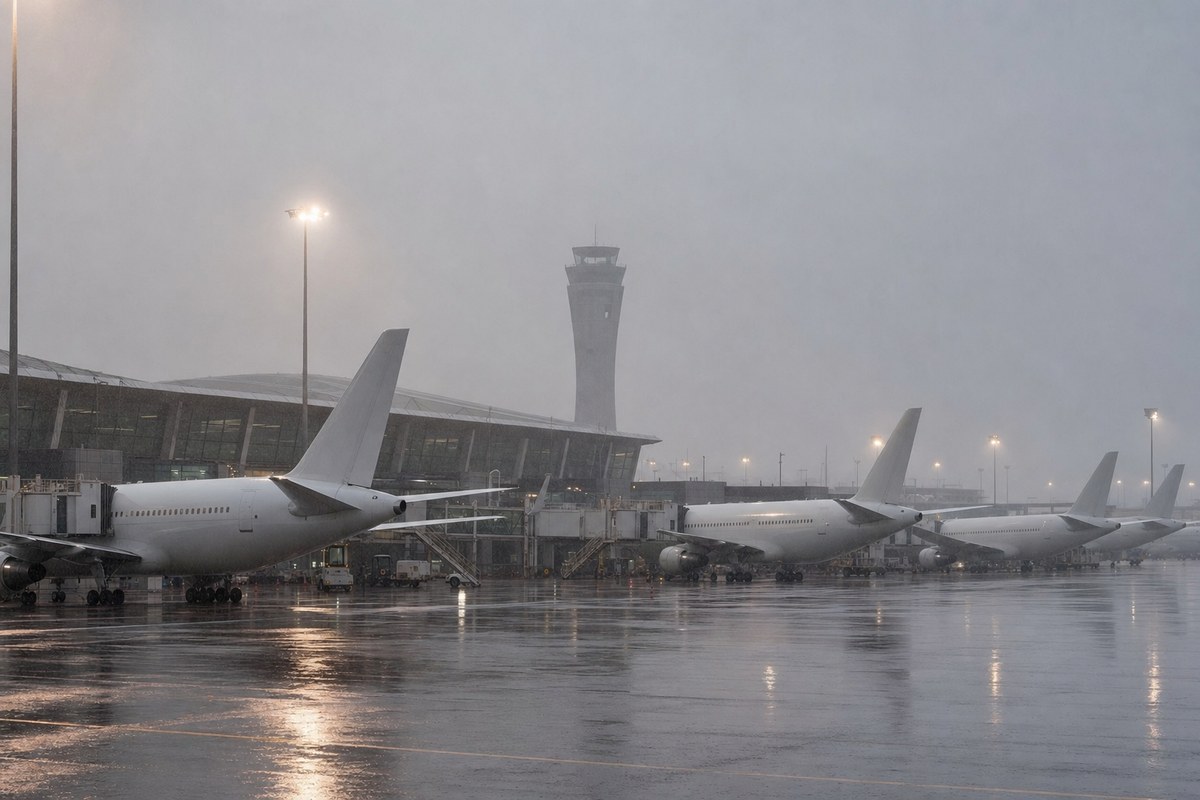 Delhi's Indira Gandhi Airport Hit by Monsoon Disruptions, Over 400 Flights Delayed or Diverted