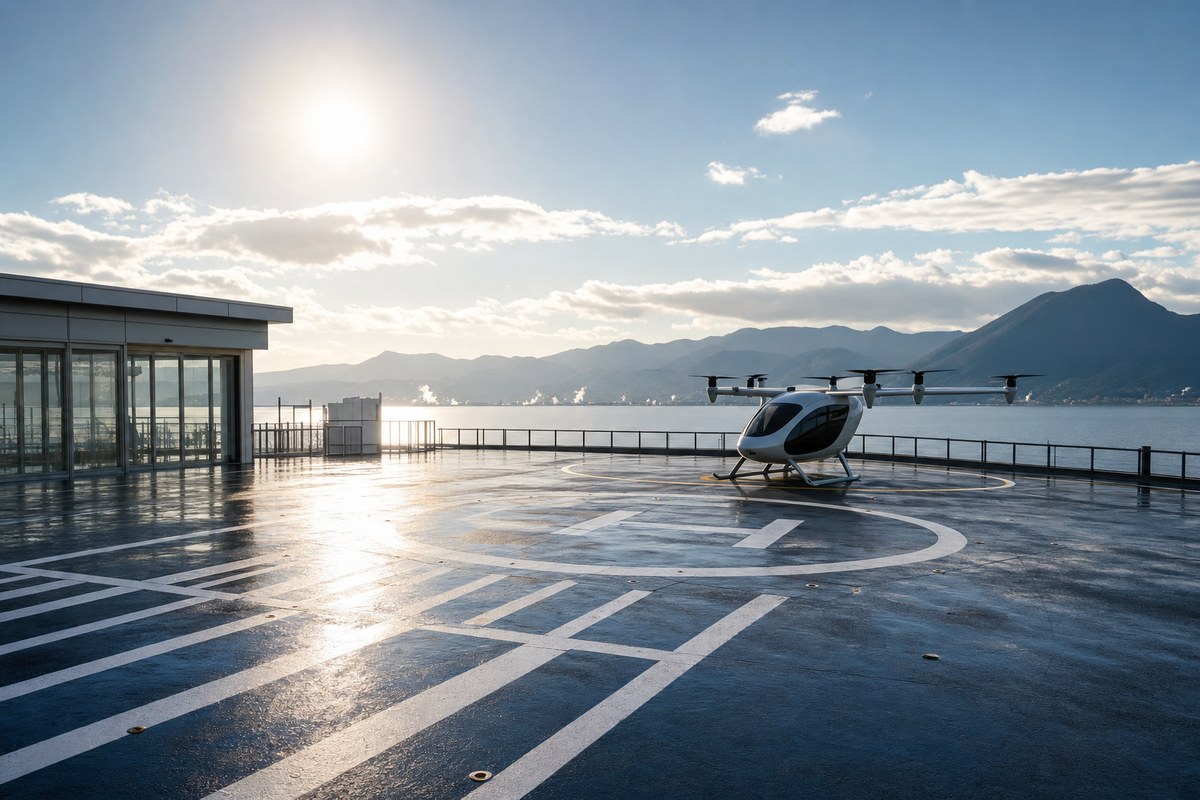 Skyports to Help Develop Electric Air Taxi Routes and Vertiports in Japan's Oita Prefecture