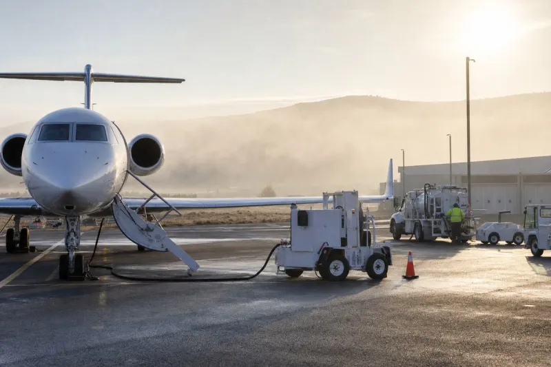 Business jet (file photo)