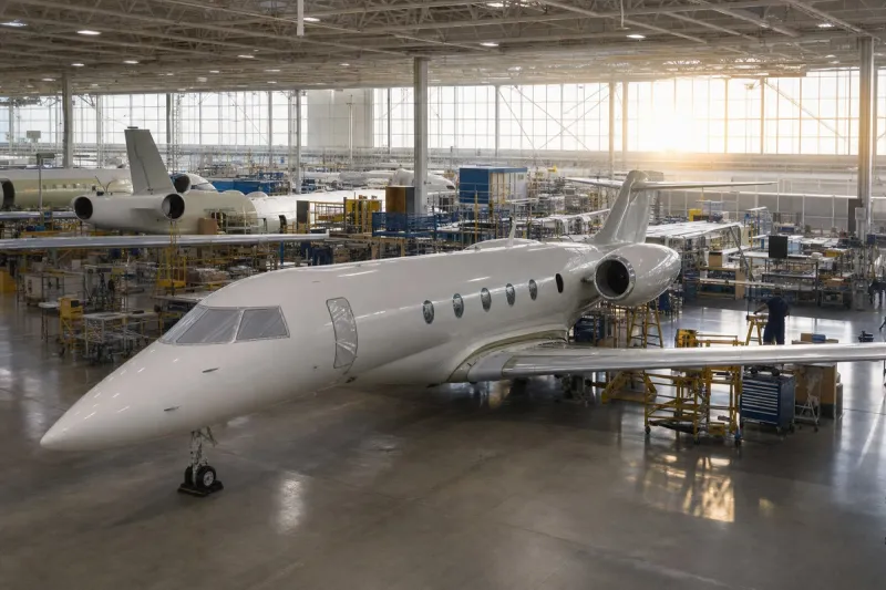 Business jet (file photo)