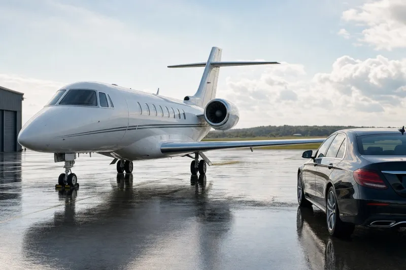 Business jet (file photo)