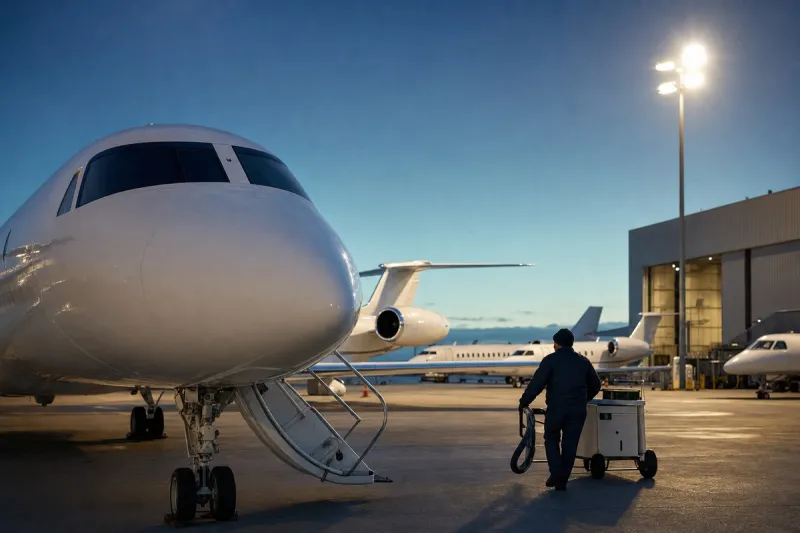 Business jet (file photo)