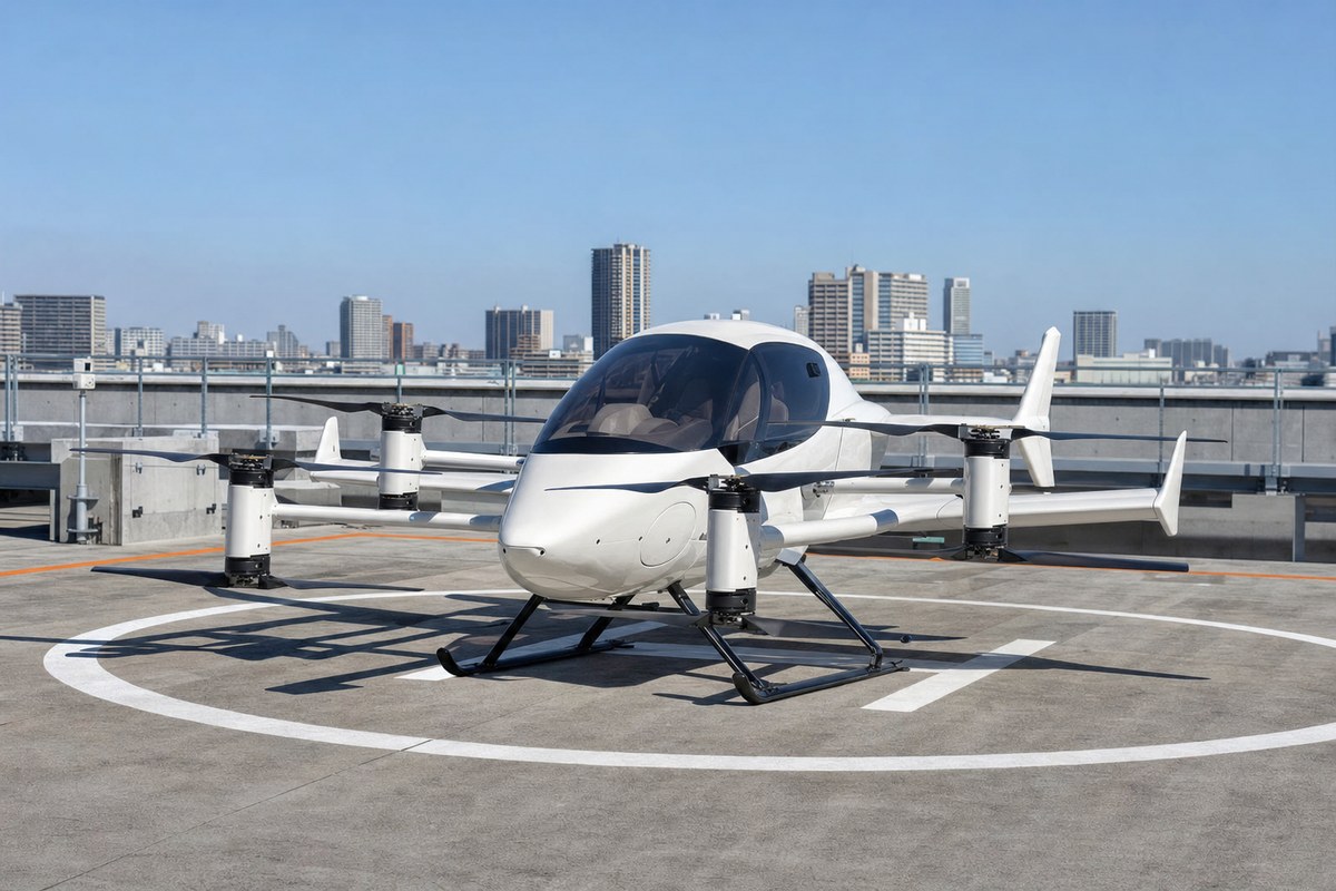 Japan's Railways Buy Into eVTOL as Land Play; China's CRSC Builds the Airspace Control Layer