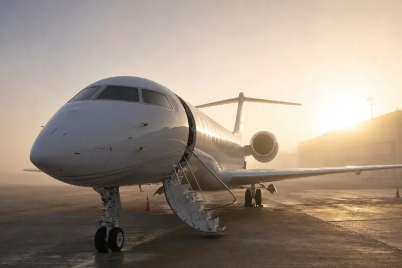 Business jet (file photo)