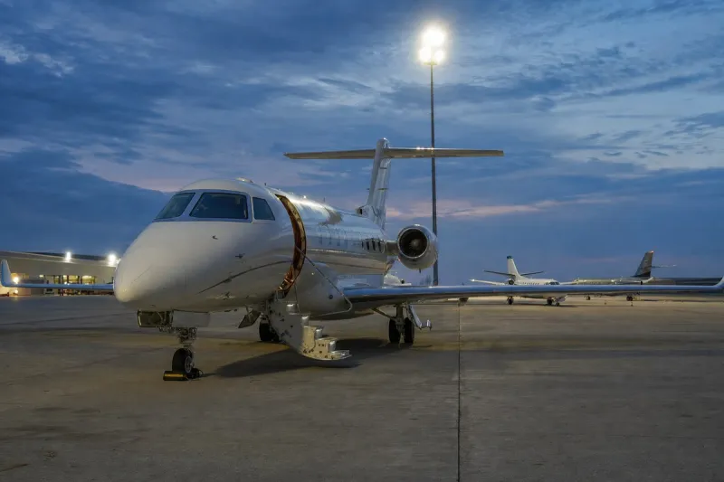 Business jet (file photo)