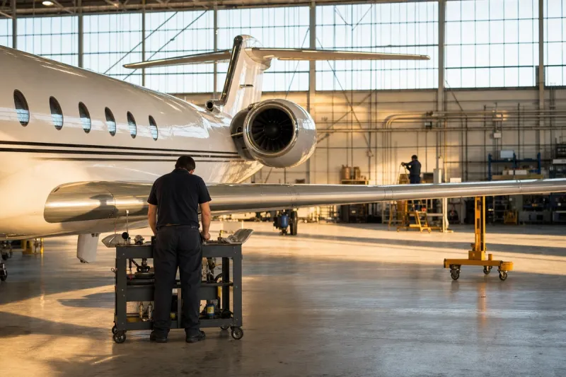 Business jet (file photo)
