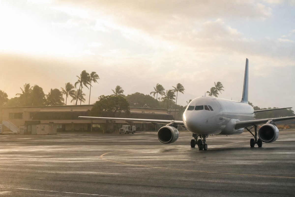 Lihue Airport Reopens as Hurricane Lowell Weakens to Category 1, Pulls Away from Hawaii