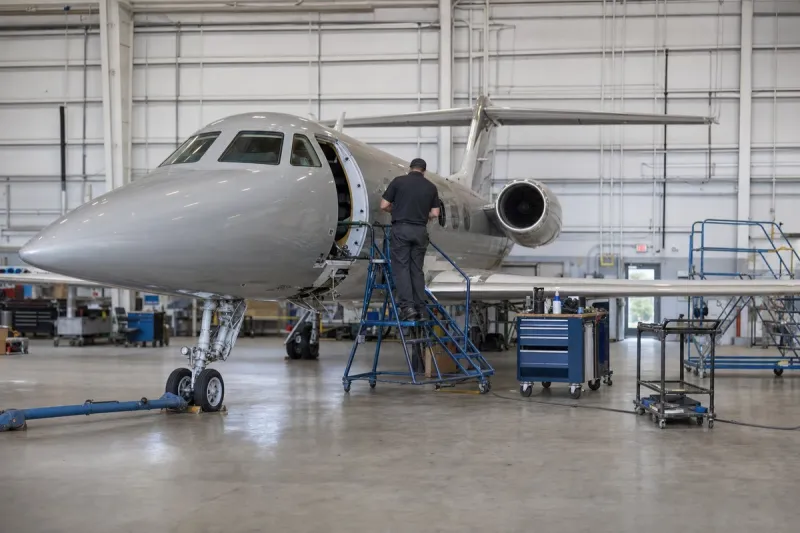 Business jet (file photo)