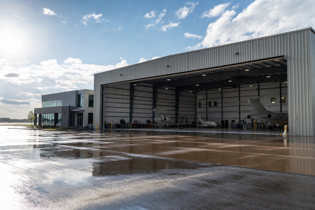 AB Jets doubles hangar capacity at Memphis International with new headquarters