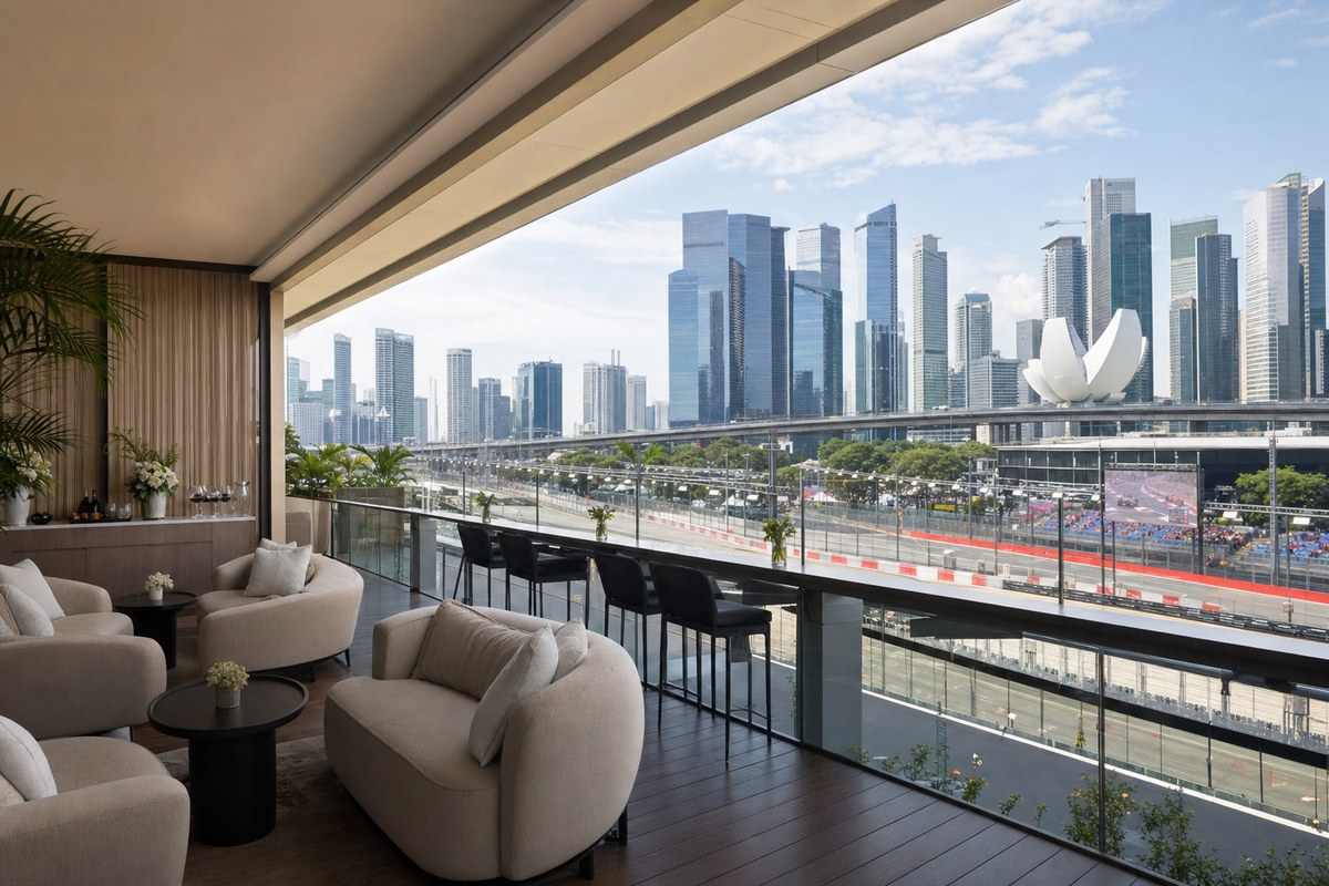 Vista House Makes Asia Debut in Singapore Alongside Formula 1 Grand Prix