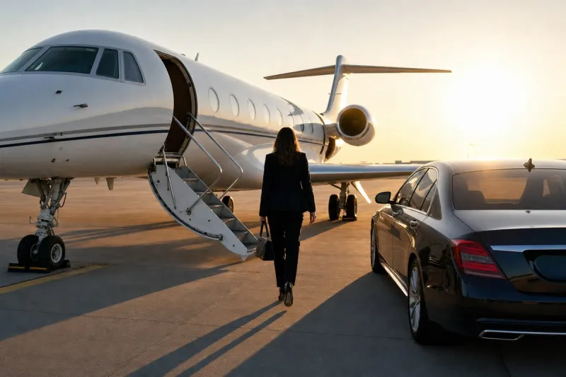 Business jet (file photo)