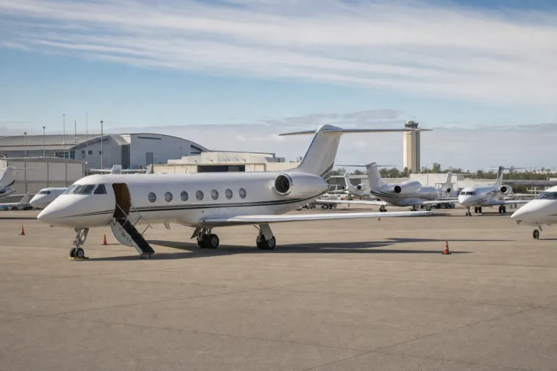 Business jet (file photo)