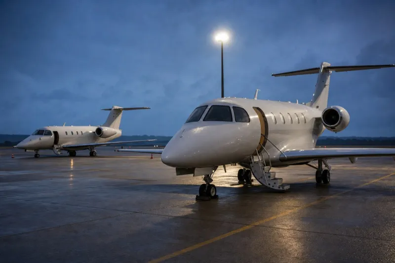 Business jet (file photo)