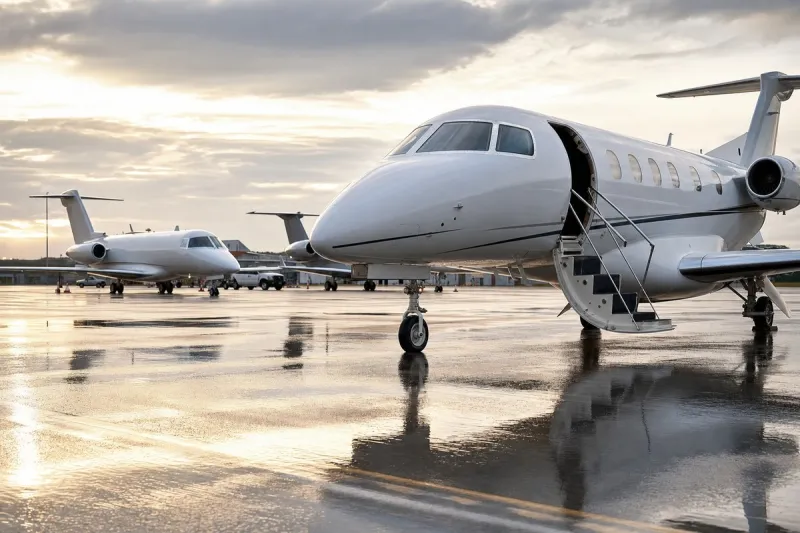 Business jet (file photo)