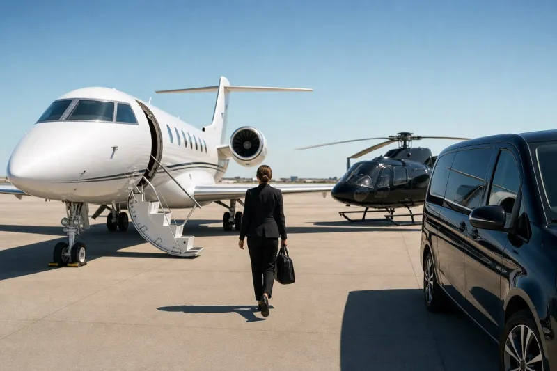 Business jet (file photo)