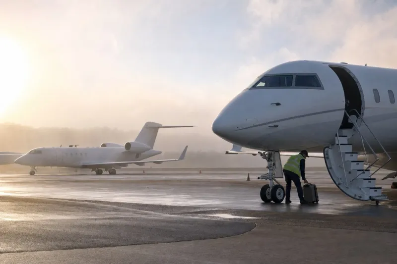 Business jet (file photo)