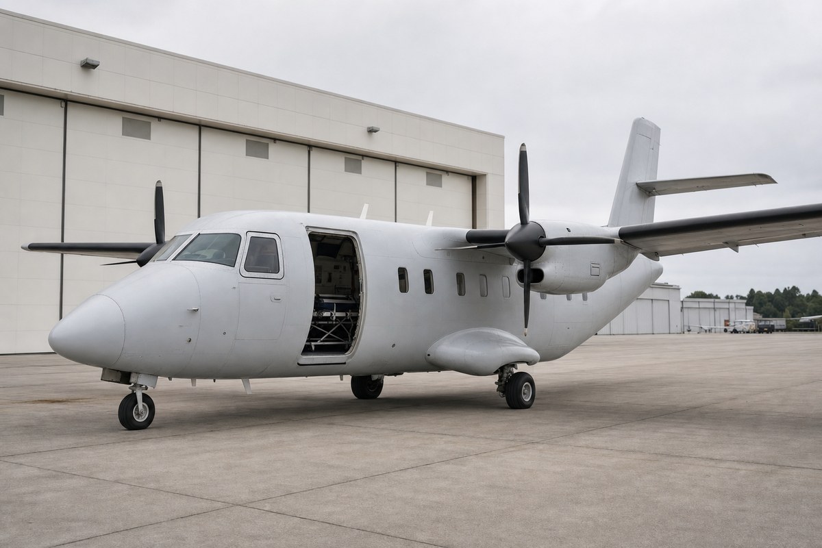 Textron Prepares First Medically Configured SkyCourier for Imminent Delivery
