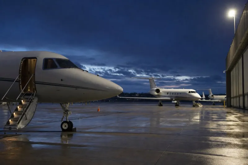 Business jet (file photo)