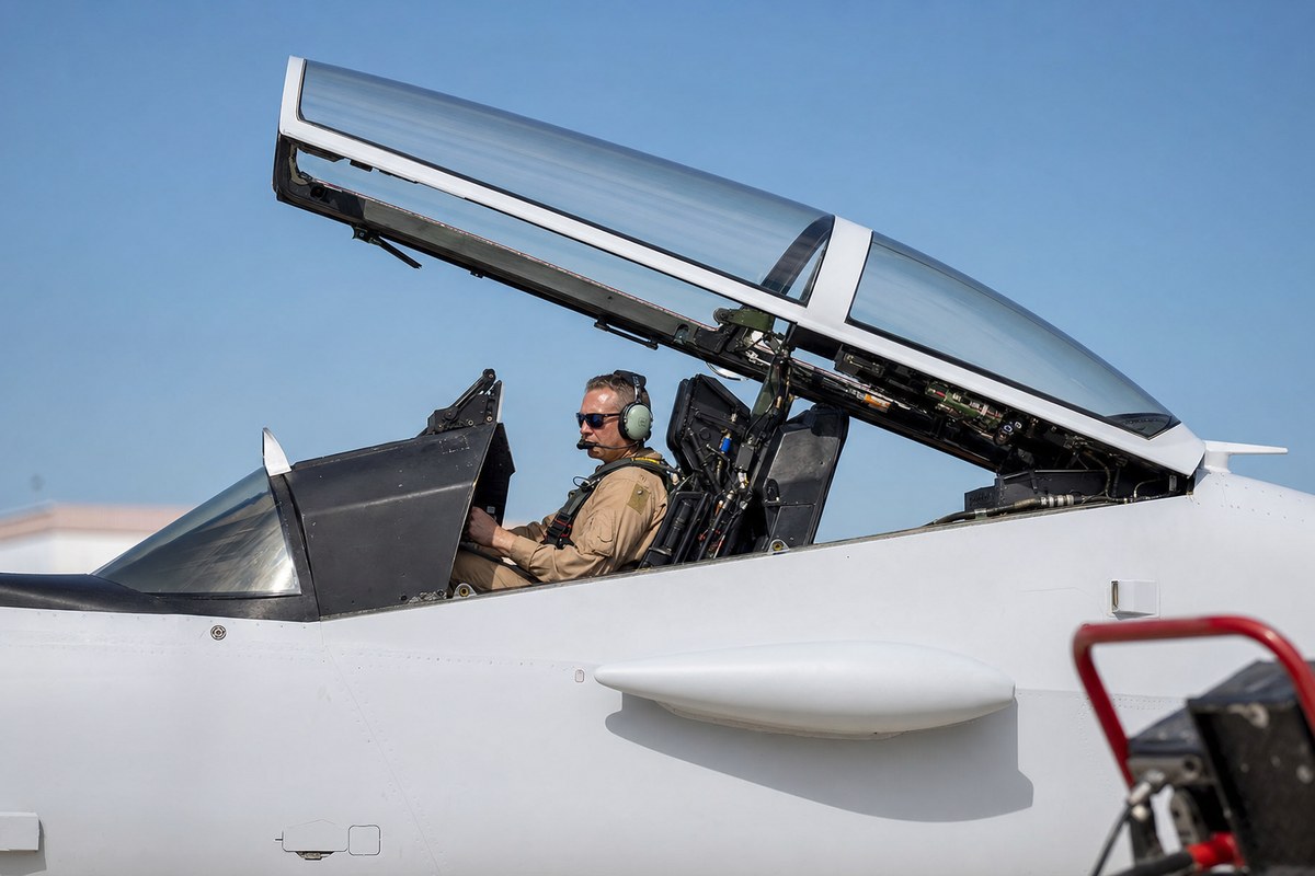NASA Test Pilot Mike Lippert Completes First Ground Engine Run in X-59 Cockpit