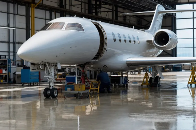 Business jet (file photo)