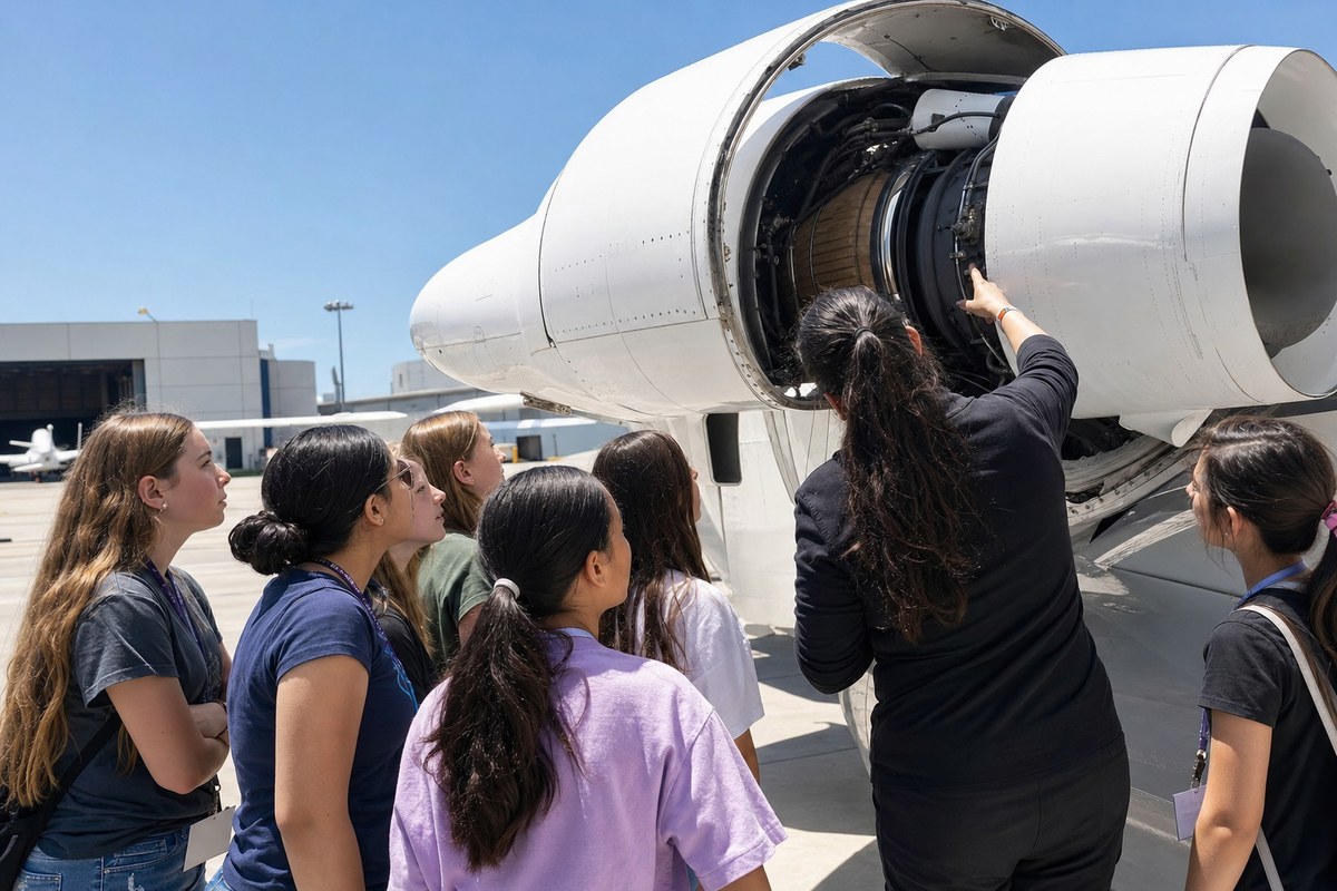 WAI's 12th Annual Girls in Aviation Day Set for September 19 with 200+ Events and 34,500 Expected Attendees