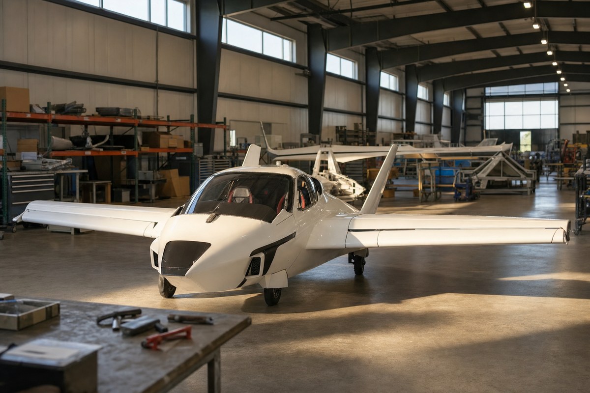 Samson Sky Secures $80 Million from Matin Group to Build Switchblade Flying Car Production Facility