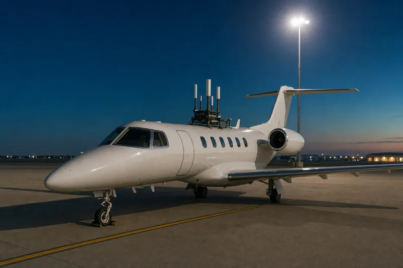 Business jet (file photo)