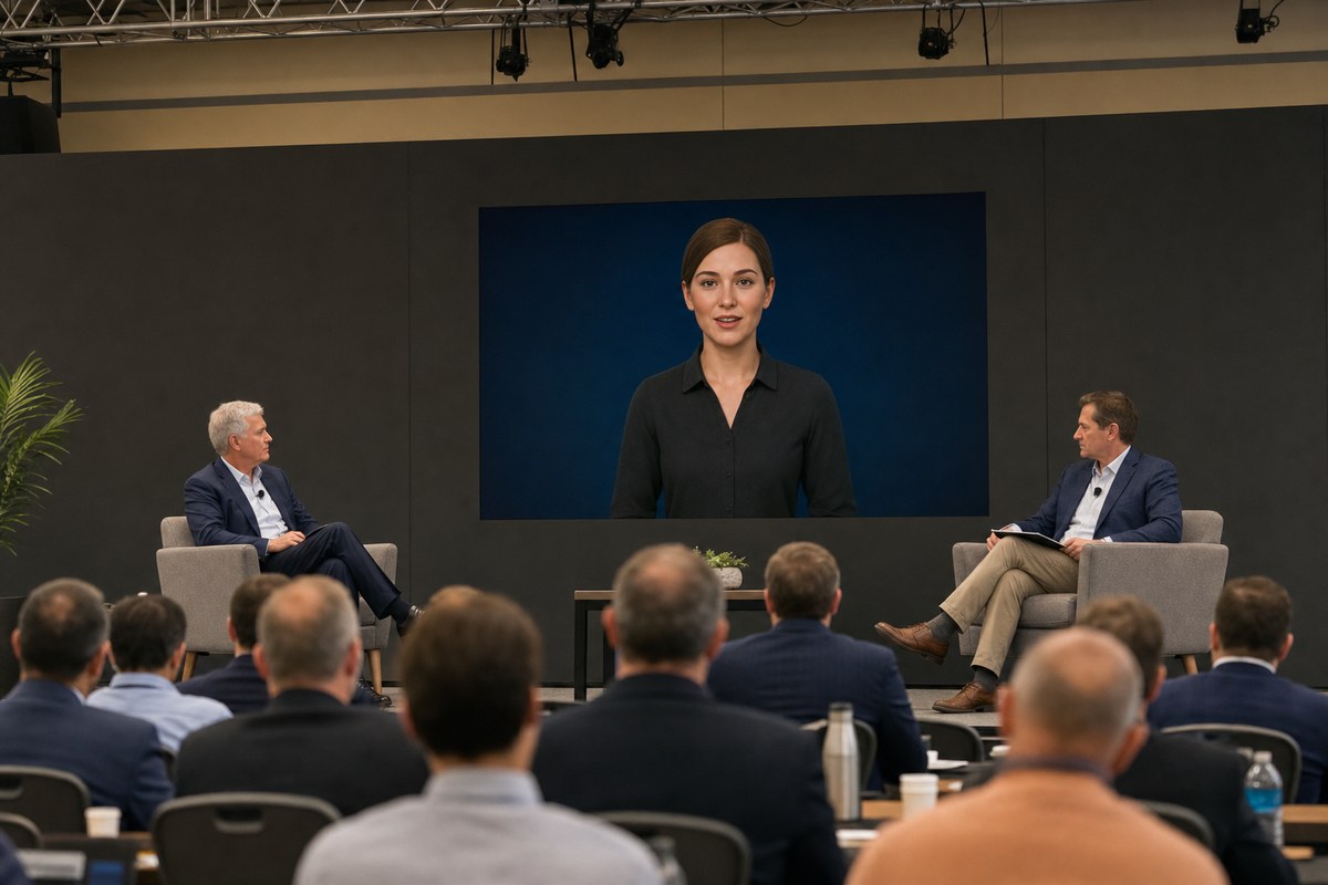 AI Agent Skyler Tells Business Aviation Symposium: 'AI Doesn't Replace Humans'