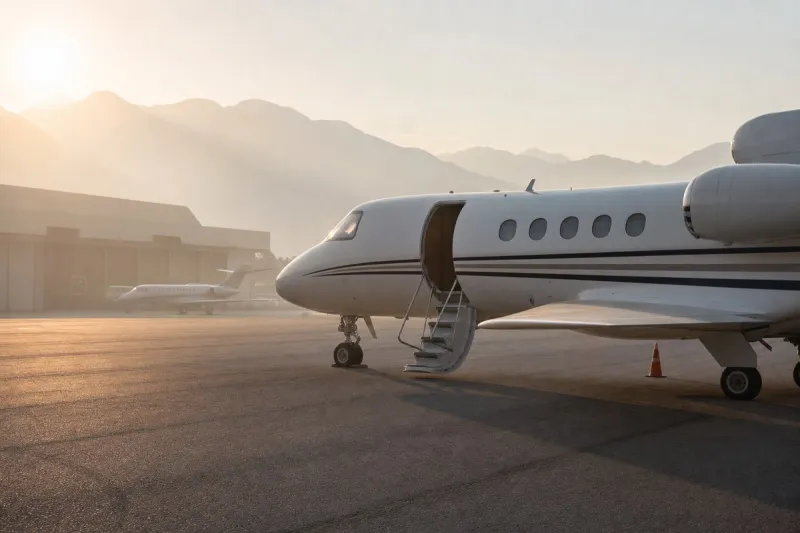 Business jet (file photo)