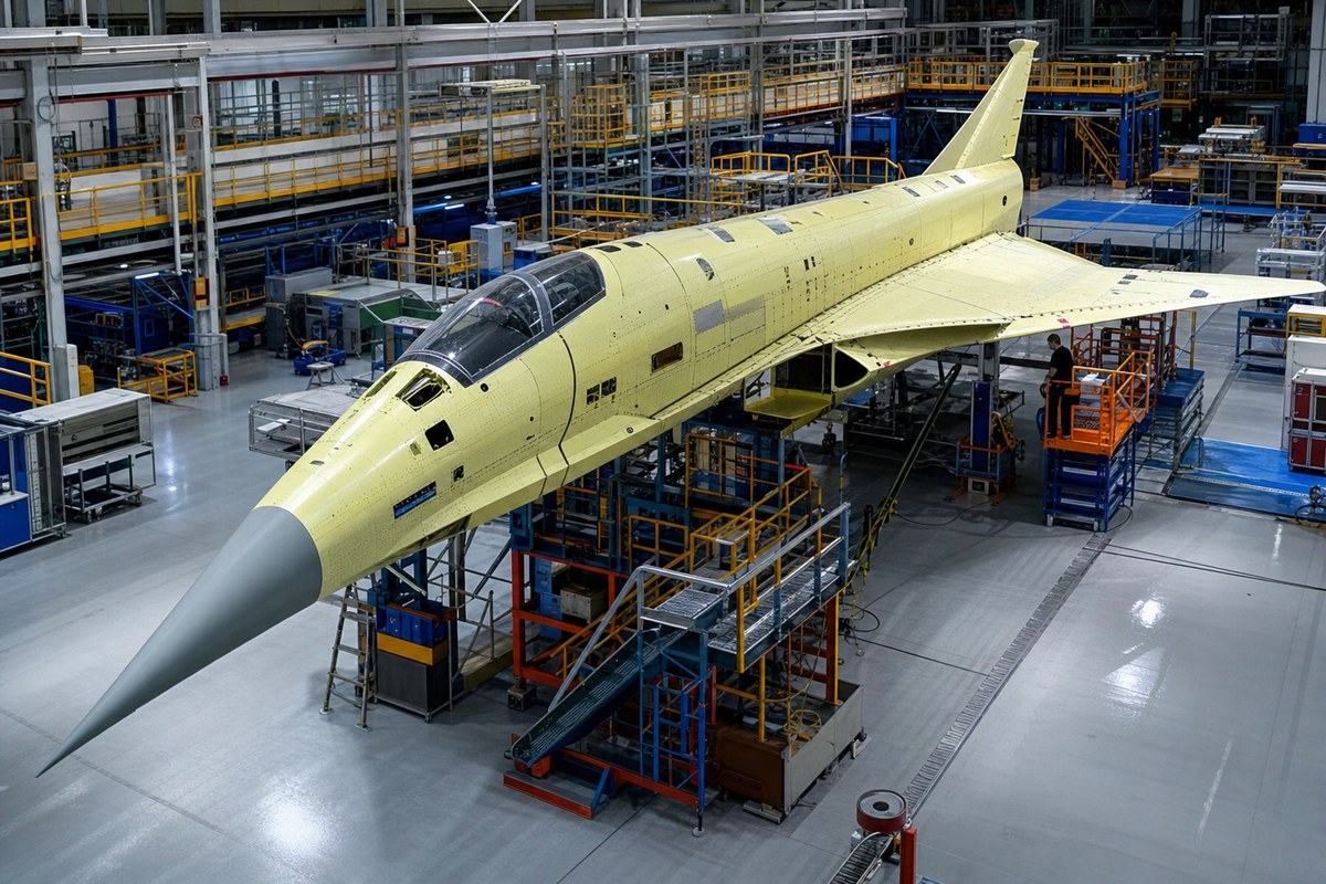 China's TMS-10 Low-Boom Supersonic Demonstrator Enters Final Assembly Ahead of Year-End Supersonic Test Flight