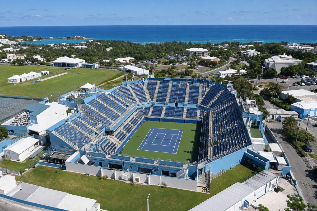 Bermuda Imposes Temporary No-Fly Zone Over W. Joell Tennis Stadium for Davis Cup Tie Against Mexico