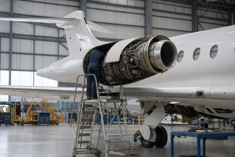 Business jet (file photo)