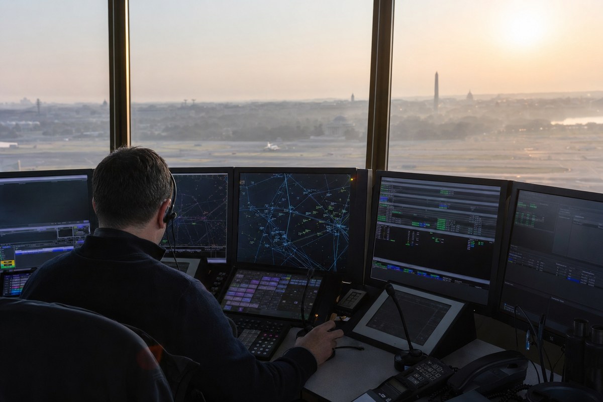 FAA Launches $875M AI Program to Reduce Air-Traffic Delays, Starting in Washington D.C. Corridor