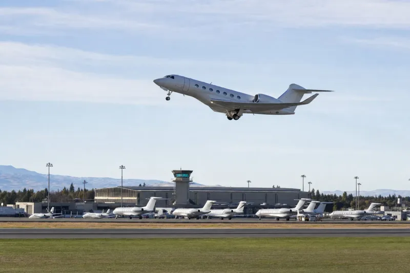 Business jet (file photo)