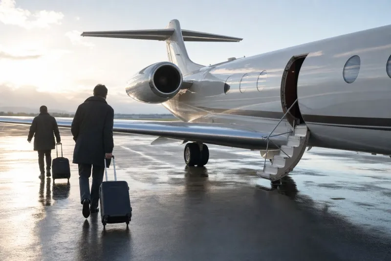 Business jet (file photo)