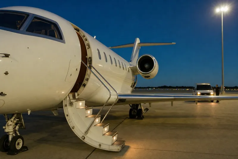 Business jet (file photo)