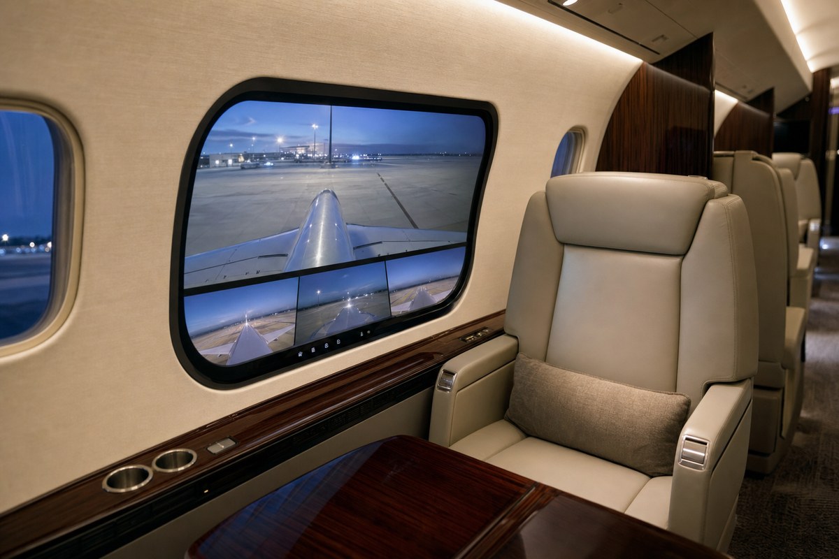 Flexjet Receives First Embraer Praetor 600E Delivery, Featuring Smart Window™ Technology