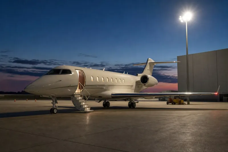 Business jet (file photo)