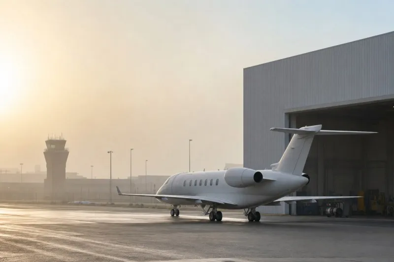Business jet (file photo)