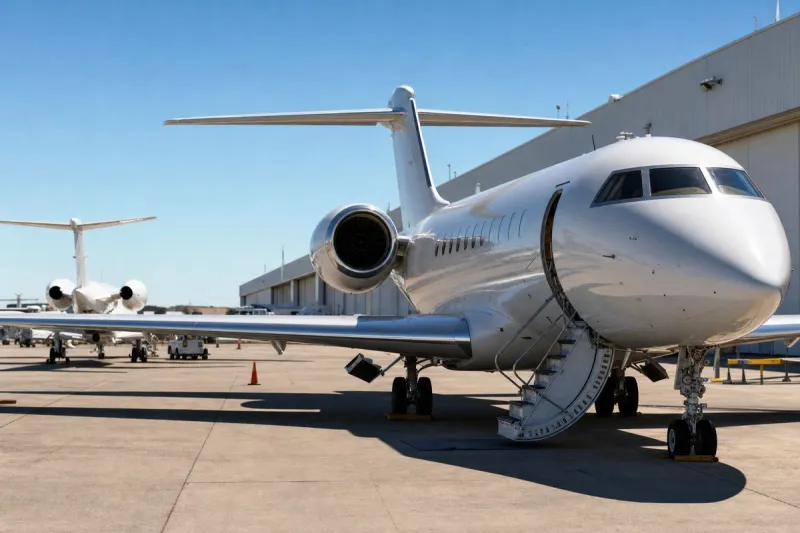 Business jet (file photo)