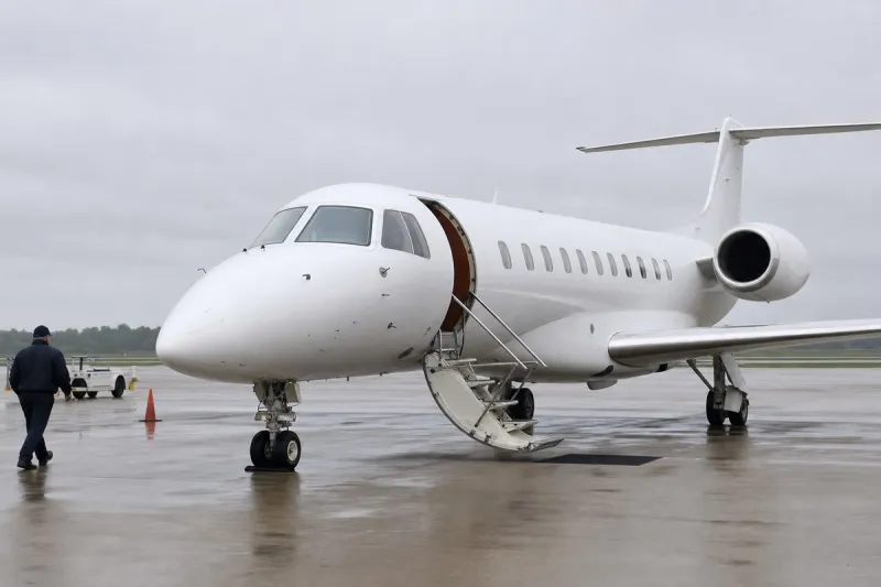 Business jet (file photo)