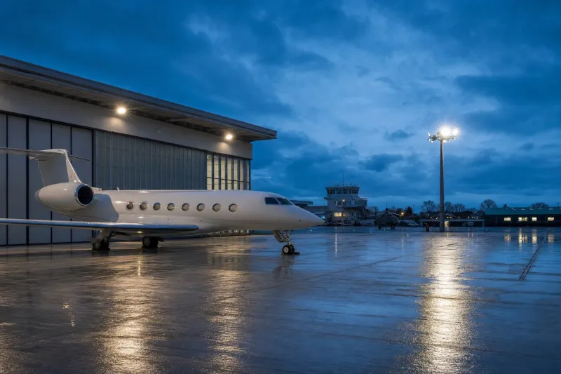 Business jet (file photo)